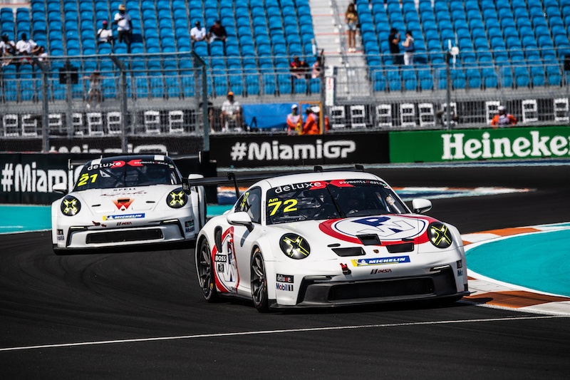 Porsche Carrera Cup North America 2023: Miami race 2