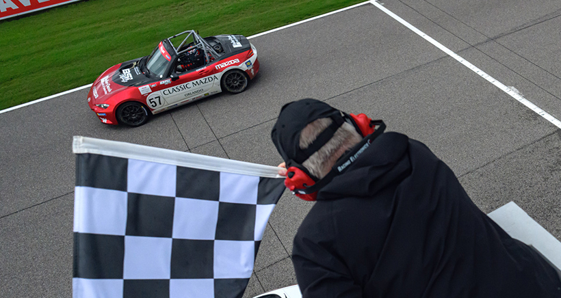 Mazda MX5 Cup 2025: Barber race 1